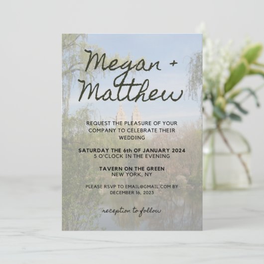 Weddenschap - Centraal Park Kaart (Staand voorkant)