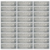 Weddenschap Champagne Glass Wood String Lights Sticker (Voorkant)