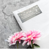 Weddenschap Champagne Glass Wood String Lights Sticker