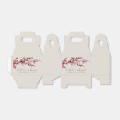 Weddenschap Cherry Blossom Pink Favor Box Bedankdoosjes (Uitgevouwen)