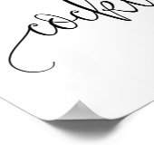 Weddenschap Cocktails Poster (Hoek)