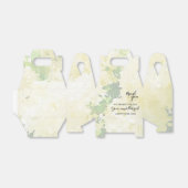 Weddenschap Collectie ~ White Annabelle Hydrangeas Bedankdoosjes (Uitgevouwen)