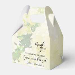 Weddenschap Collectie ~ White Annabelle Hydrangeas Bedankdoosjes