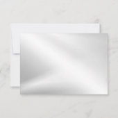 Weddenschap Colorful Red White Floral RSVP Kaartje (Achterkant)