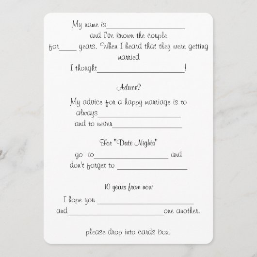 Weddenschap Commentaar Kaart Gold Foil Glitter (Achterkant)