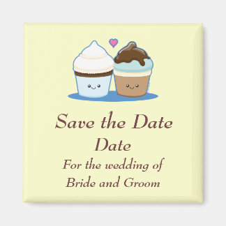 Weddenschap Cupcakes Magneet