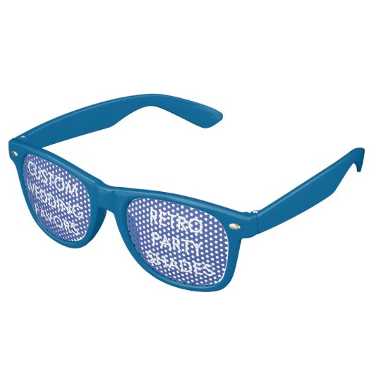 Weddenschap Custom Favors ARTITY SHADES - RETRO BL Retro Zonnebril (Gekanteld)
