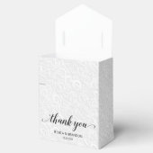 Weddenschap Dank je kalligrafie Bedankdoosjes (Geopend)