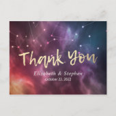 Weddenschap Dank je sterrenbeeld sterrenbeeld Briefkaart (Voorkant)
