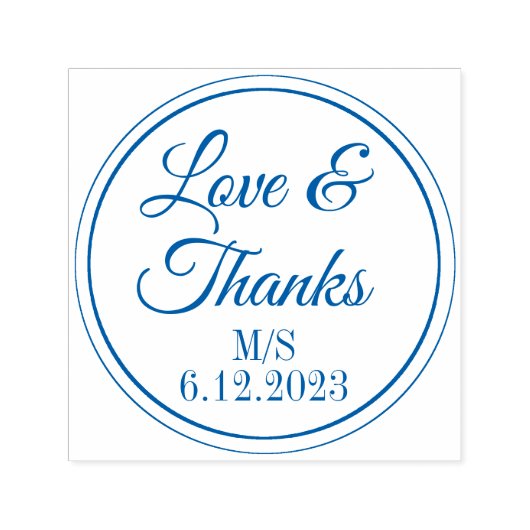 Weddenschap Dank je tekst zelfinkend stempel (Design)