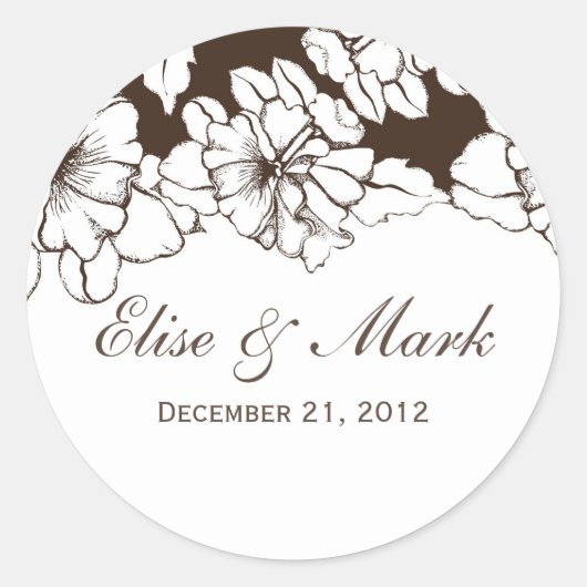 Weddenschap Dank je ticker Ronde Sticker (Voorkant)