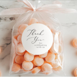 Weddenschap Dank je ticker Ronde Sticker