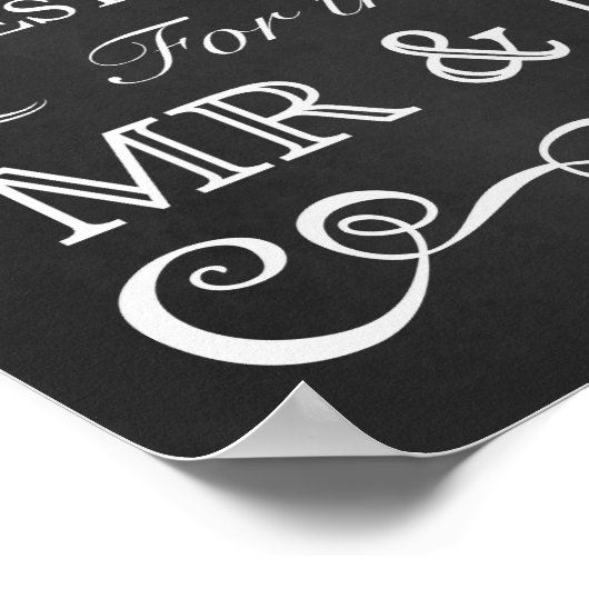 Weddenschap - Datum ondertekening voor huwelijk Poster (Hoek)