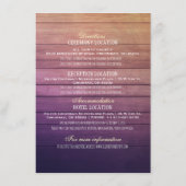 Weddenschap Details Informatie Champagne Glasses W Informatiekaartje (Achterkant)