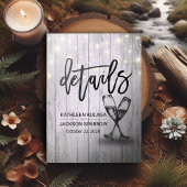 Weddenschap Details Informatie Champagne Glasses W Informatiekaartje