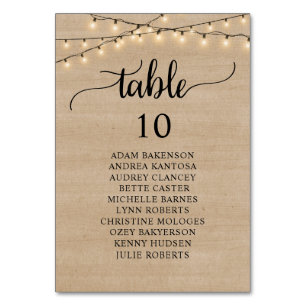 Weddenschap-diner, bruin-houten gasters kaart
