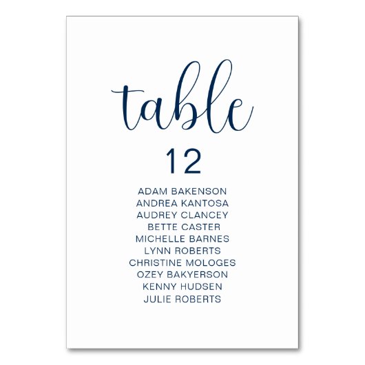 Weddenschap-diner, moderne bezoekerszetkaart kaart (Voorkant)