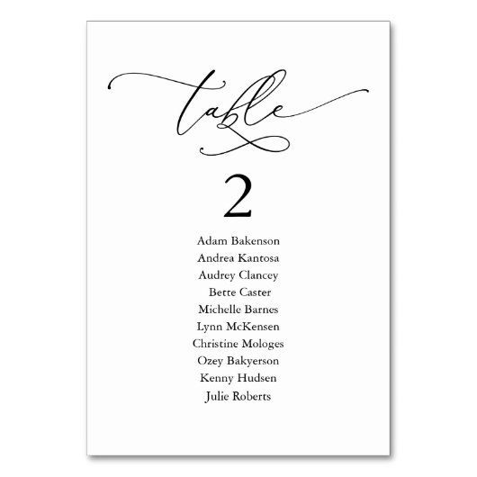 Weddenschap Dinner, Modern Guest Seating Chart en Kaart (Voorkant)