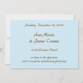 Weddenschap door Beach Custom Photo Invitation Kaart (Achterkant)