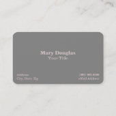 Weddenschap Dress/Gown Bridal Boutique Visitekaart Visitekaartje (Achterkant)