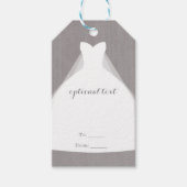 Weddenschap Dress Modern Glamor Vrijgezellenfeest  Cadeaulabel (Voorkant)