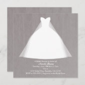 Weddenschap Dress Modern Glamor Vrijgezellenfeest  Kaart (Voorkant / Achterkant)