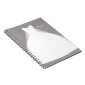 Weddenschap Dress Modern Glamor Vrijgezellenfeest Notitieboek (Rechterzijde)