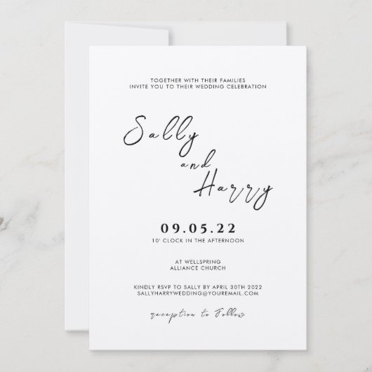 Weddenschap Eenvoudig Kaart (Voorkant)