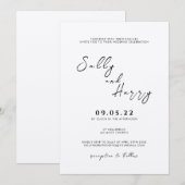 Weddenschap Eenvoudig Kaart (Voorkant / Achterkant)