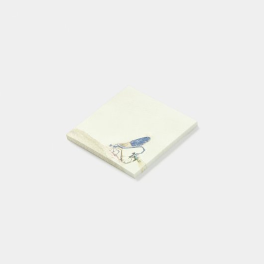 Weddenschap Elegant Dragonfly Mating Love Heart Sh Post-it® Notes (Schuin)