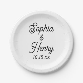 Weddenschap Elegant Script Black Modern Typografie Papieren Bordje