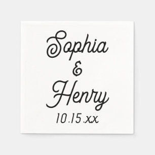 Weddenschap Elegant Script Modern Typografie Black Servet