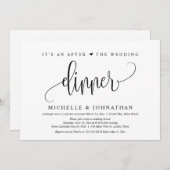 Weddenschap Elopement, en na de bruiloft Kaart (Voorkant / Achterkant)