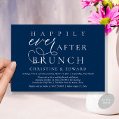 Weddenschap Elopement, gelukkig altijd na Brunch Kaart