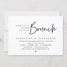Weddenschap Elopement, gelukkig altijd na Brunch