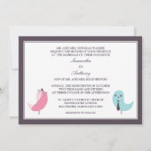 Weddenschap en uitnodiging tot het uitzenden van e (Achterkant)