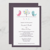 Weddenschap en uitnodiging tot het uitzenden van e (Voorkant / Achterkant)