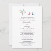 Weddenschap en uitnodiging tot het uitzenden van e (Voorkant)