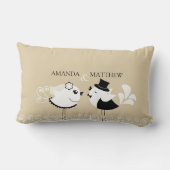 Weddenschap en vogelpest kussen (Achterkant)