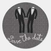 Weddenschap Envelope Ronde Sticker (Voorkant)