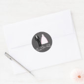 Weddenschap Envelope Ronde Sticker (Envelop)