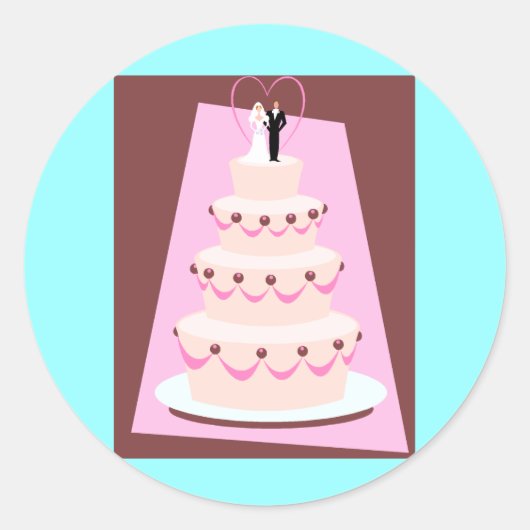 Weddenschap Envelope Ronde Sticker (Voorkant)