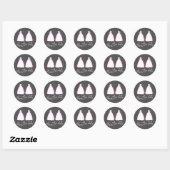 Weddenschap Envelope Ronde Sticker (Vel)