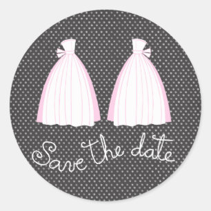 Weddenschap Envelope Ronde Sticker