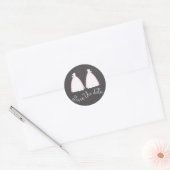 Weddenschap Envelope Ronde Sticker (Envelop)