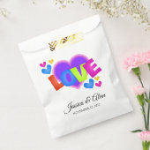 Weddenschap Favor Bags Bedankzakje (Gezegeld)