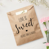 Weddenschap Favor Bags Bedankzakje (Gezegeld)