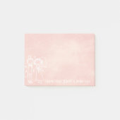 Weddenschap Favor Dank je kalkbordpastel Post-it® Notes (Voorkant)