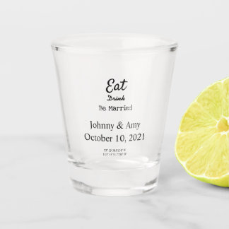 Weddenschap Favor Shot Glass Shot Glas