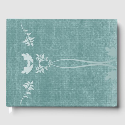 Weddenschap, feestelijk decor, mooi design gastenboek (Voorkant)